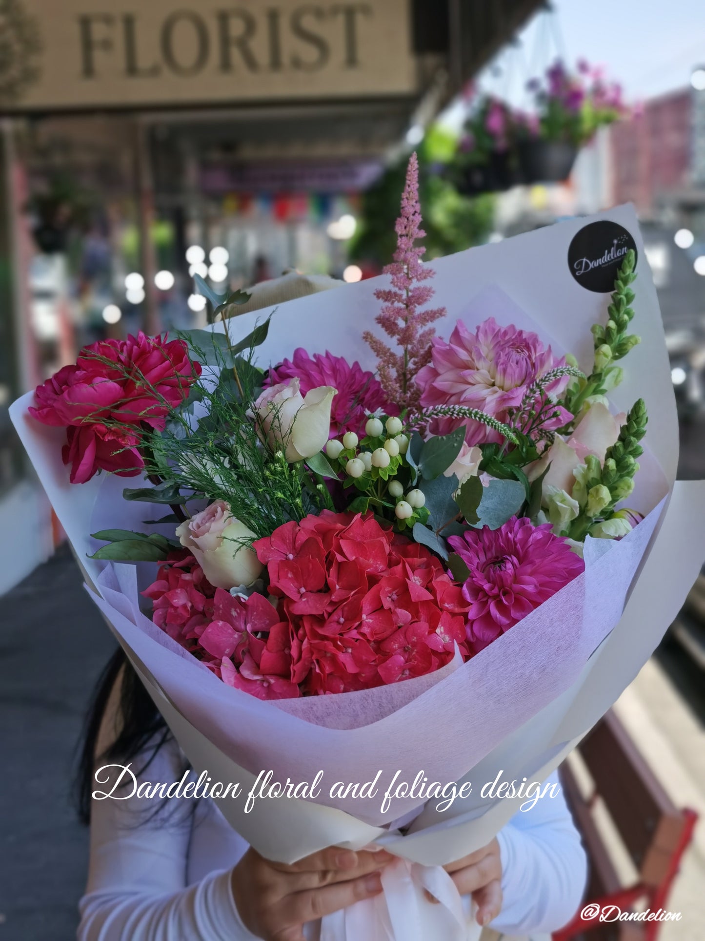 Graduation bouquet-The Pastel Tones
