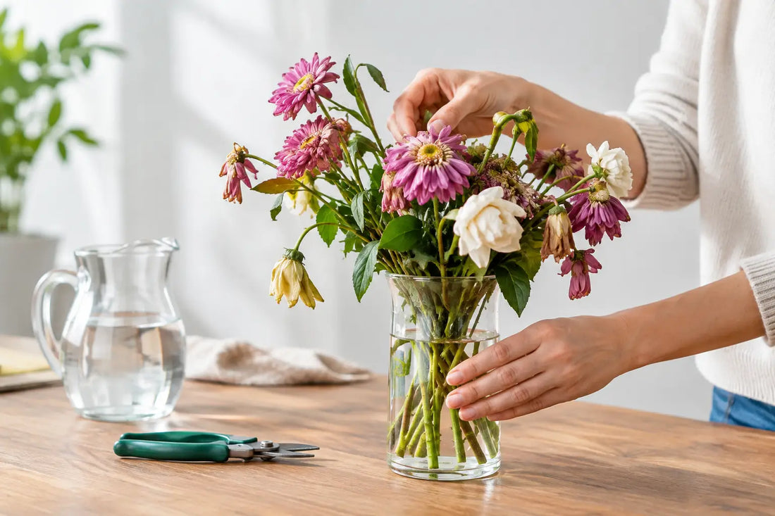 How to Revive Wilting Flowers Before They Fade