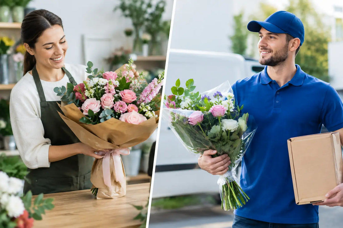 Florist Delivery vs Courier for Fresh Flowers