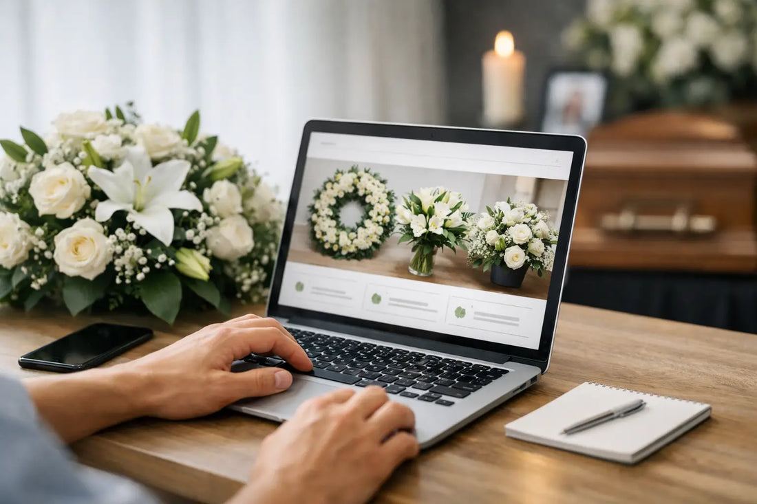 How to Order Funeral Flowers Online