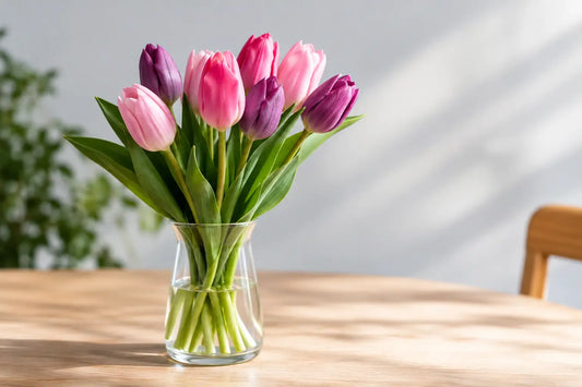 Why Is a Small Tulip Bunch Lasting Much Longer?