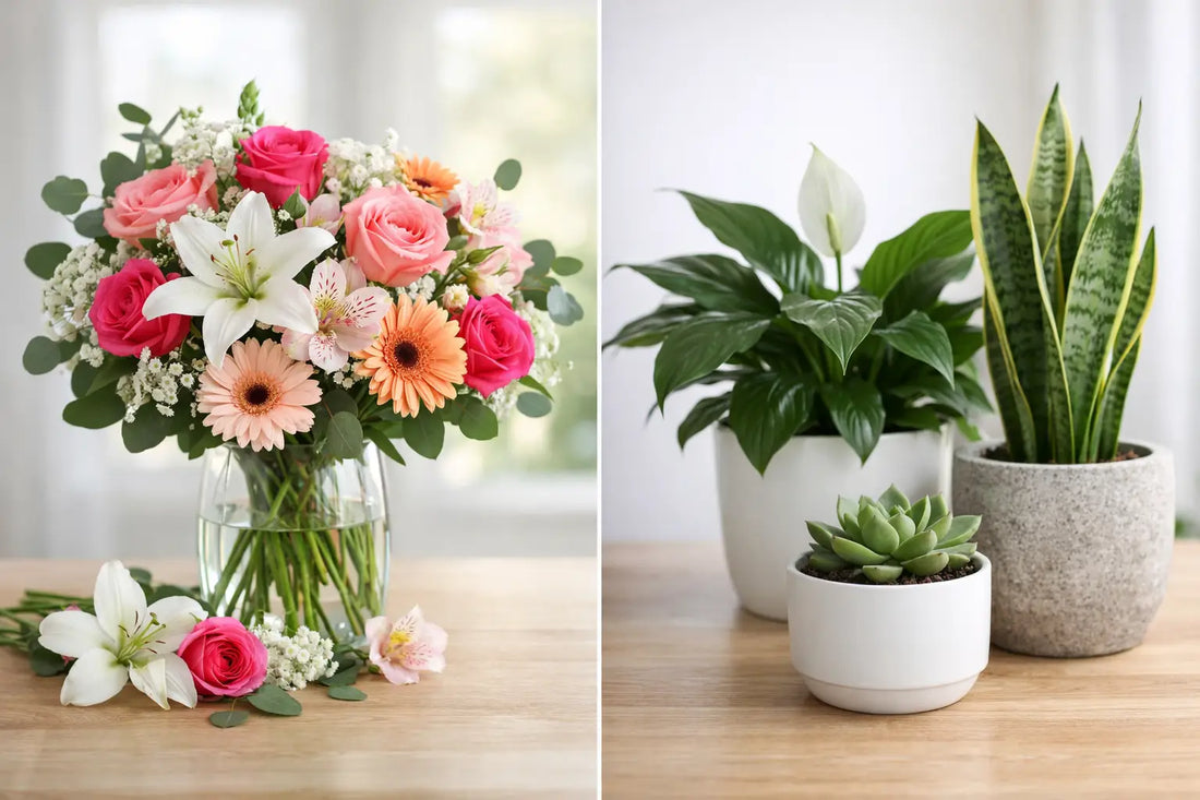 Fresh Flowers Versus Plants for Every Occasion