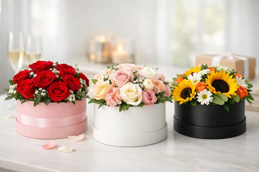 Custom Hat Box Flowers for Every Occasion