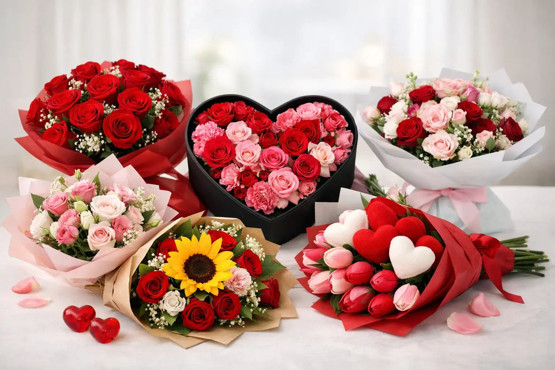 12 Valentines Bouquet Examples for Every Love Story