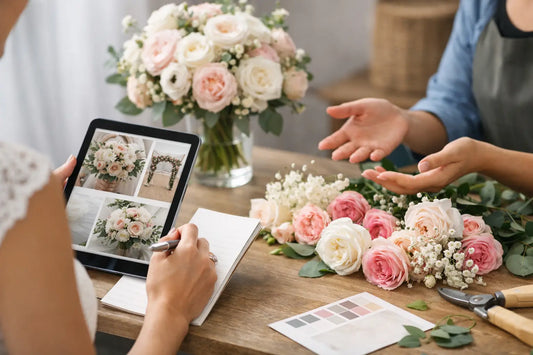 How to Order Wedding Flowers Without Stress