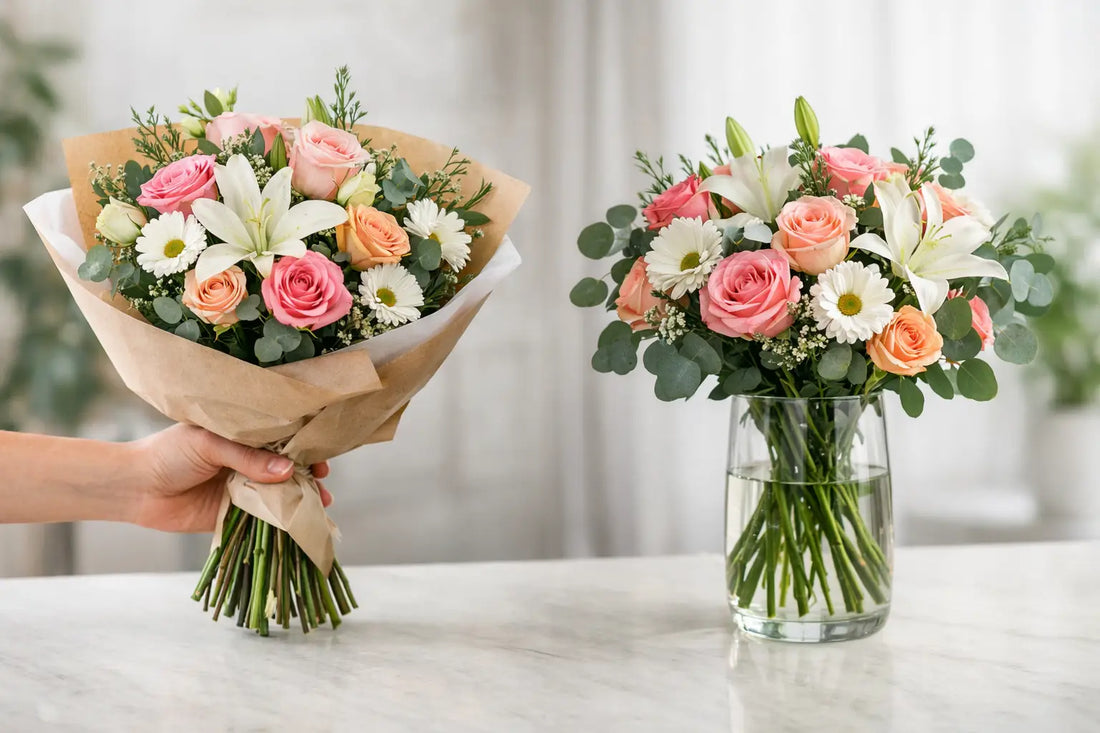 Bouquet vs Vase Arrangement: Which Suits Best?