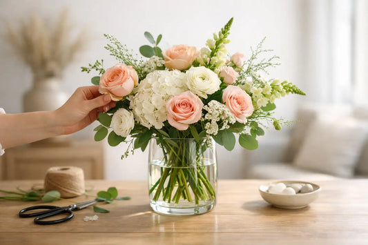 How to Style Vase Arrangements Beautifully