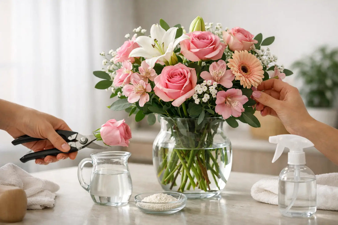 A Guide to Flower Care After Delivery