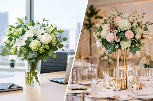 Corporate Flowers Versus Event Styling Explained