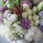 Grande Mauve Blooms in Flat Hat Box