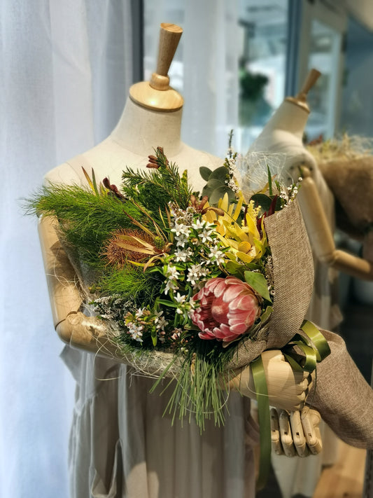 Carry Box Arrangement, Kew Same Day Flower Delivery  Dandelion Florist – Dandelion  Floral and Foliage Design